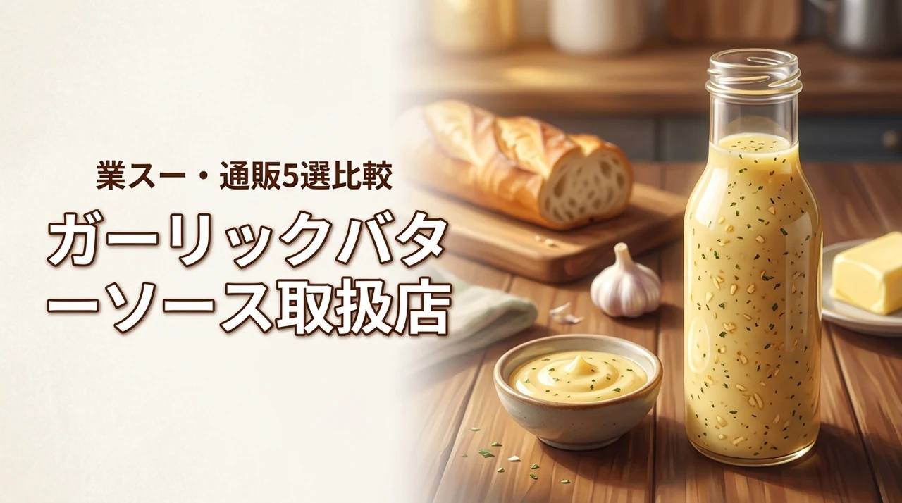 ガーリックバターソースはどこで買える？業務スーパーなど取扱店5選と通販を比較