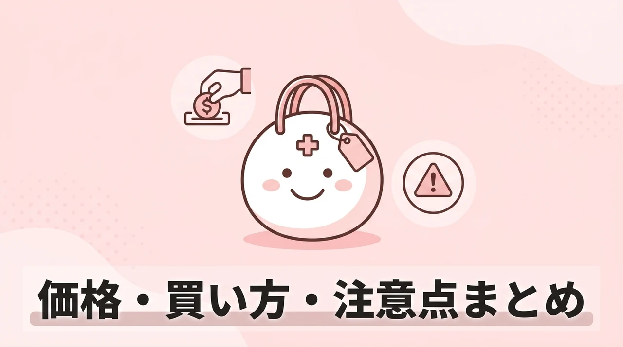 価格・販売条件・服用時の注意点