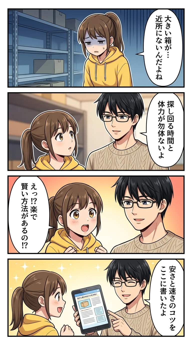 大きい段ボール どこで買える