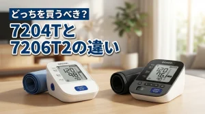 hcr 7204tとhcr 7206t2の違いを調査！どっちを買うべきか迷う人へ（記事のアイキャッチ画像）